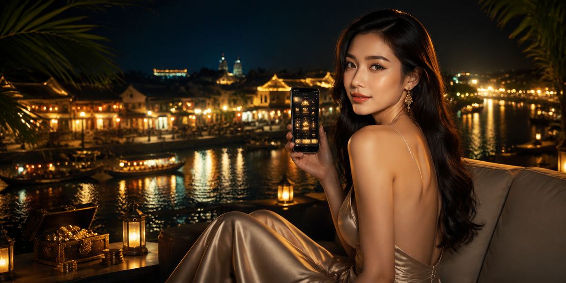 Người dùng tại Huế dùng điện thoại để xem ưu đãi casino trực tuyến